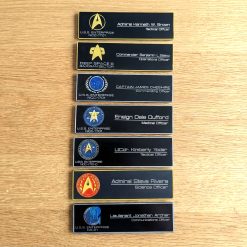 Star Trek Federation Personalized Sign