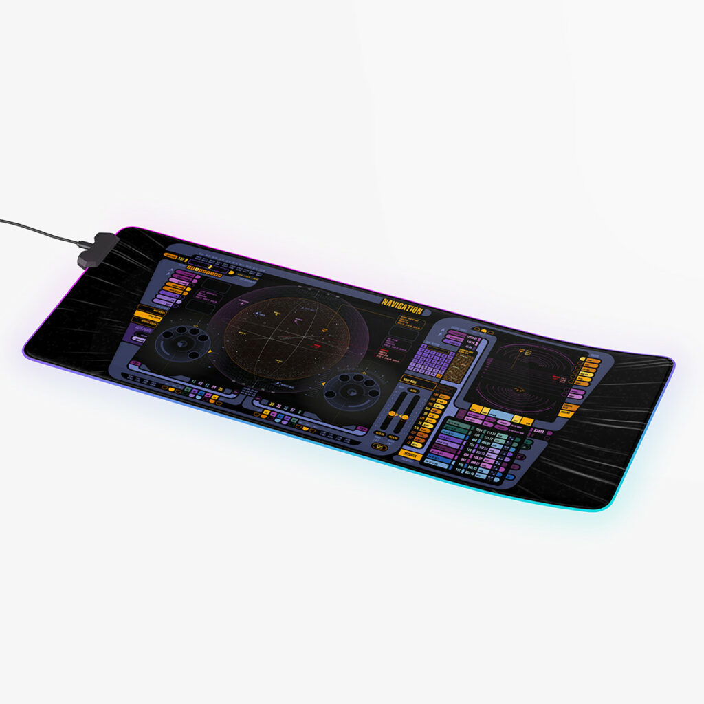 Navigation Control Console Display LED Desk Mat – BohoPride