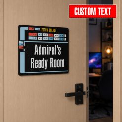 LCARS Personalized Door Sign