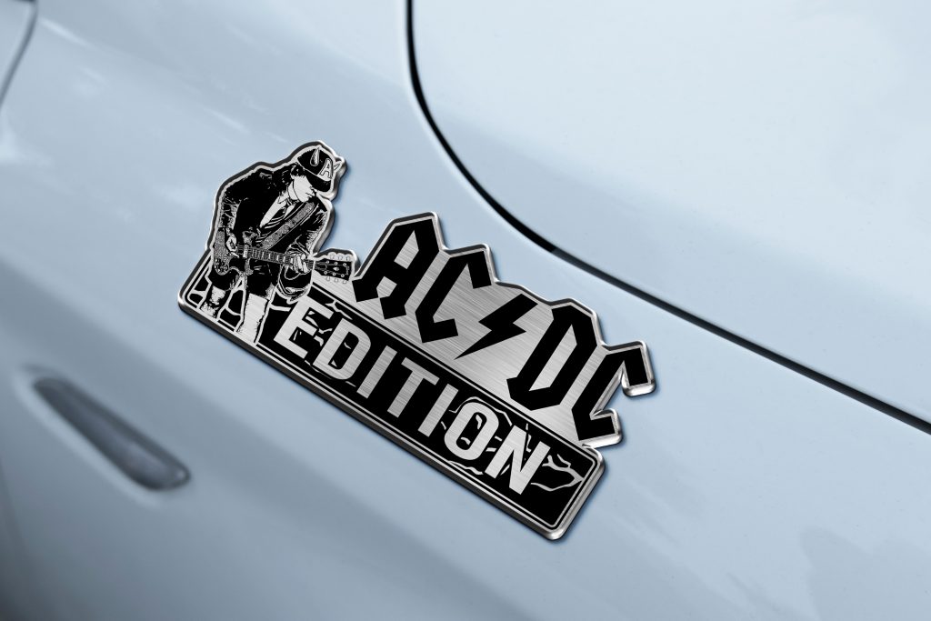 AC/DC Edition Laser Engraved Car Name Emblem – BohoPride