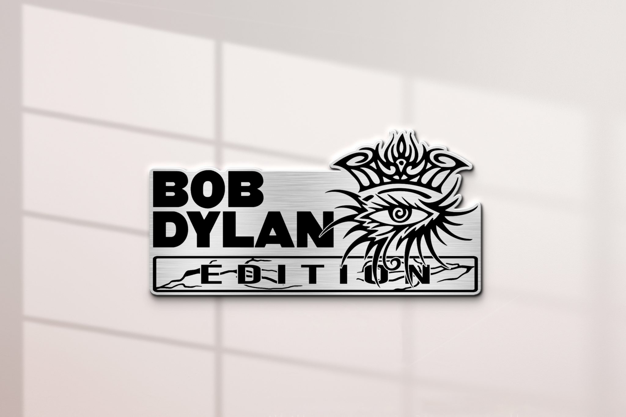 Bob Dylan Edition Car Name Emblem – BohoPride