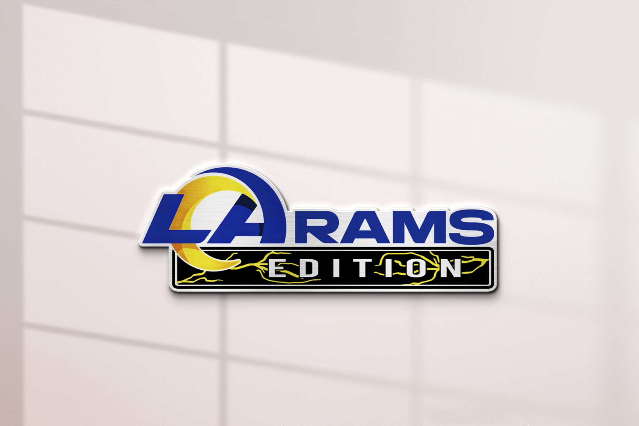 Los Angeles Rams Original Edition Car Emblem – BohoPride