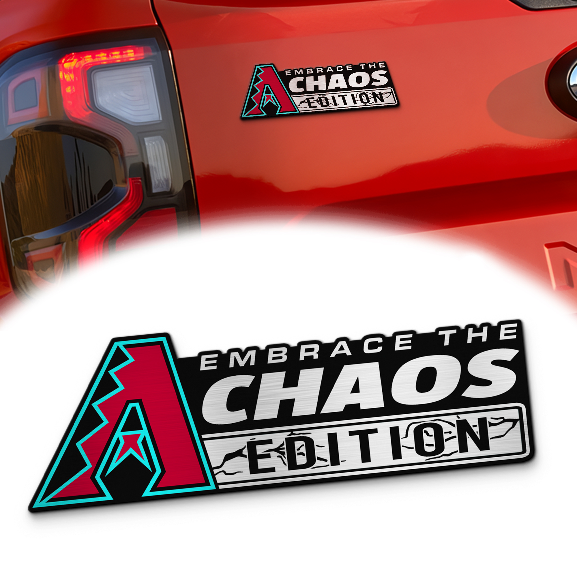 Arizona Diamondbacks Car Name Emblem Badge mockup ads 2 Red (1)
