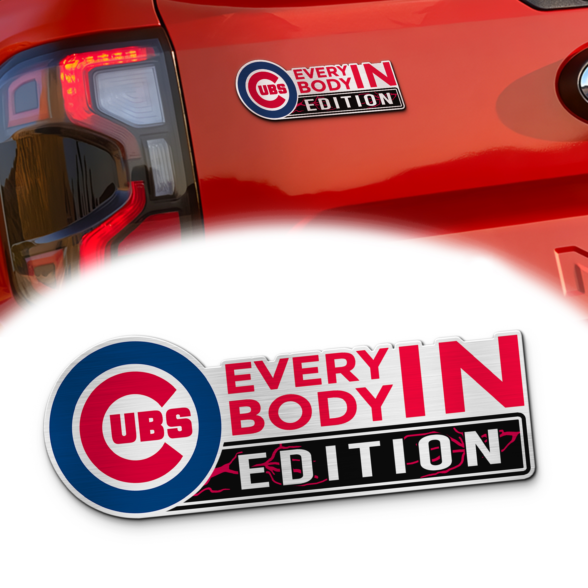 Chicago Cubs Car Name Emblem Badge mockup ads 2 Red (1)