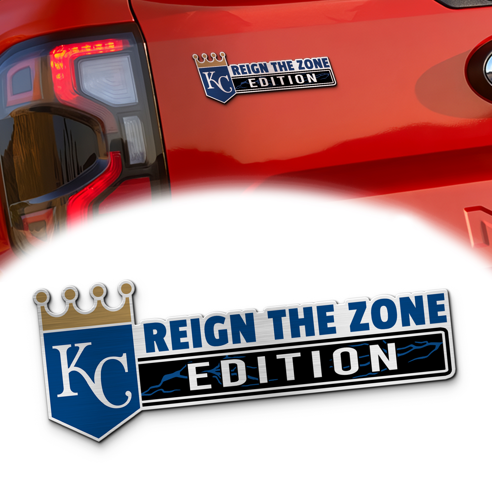 Kansas City Royals Car Name Emblem Badge mockup ads 2 Red (1)
