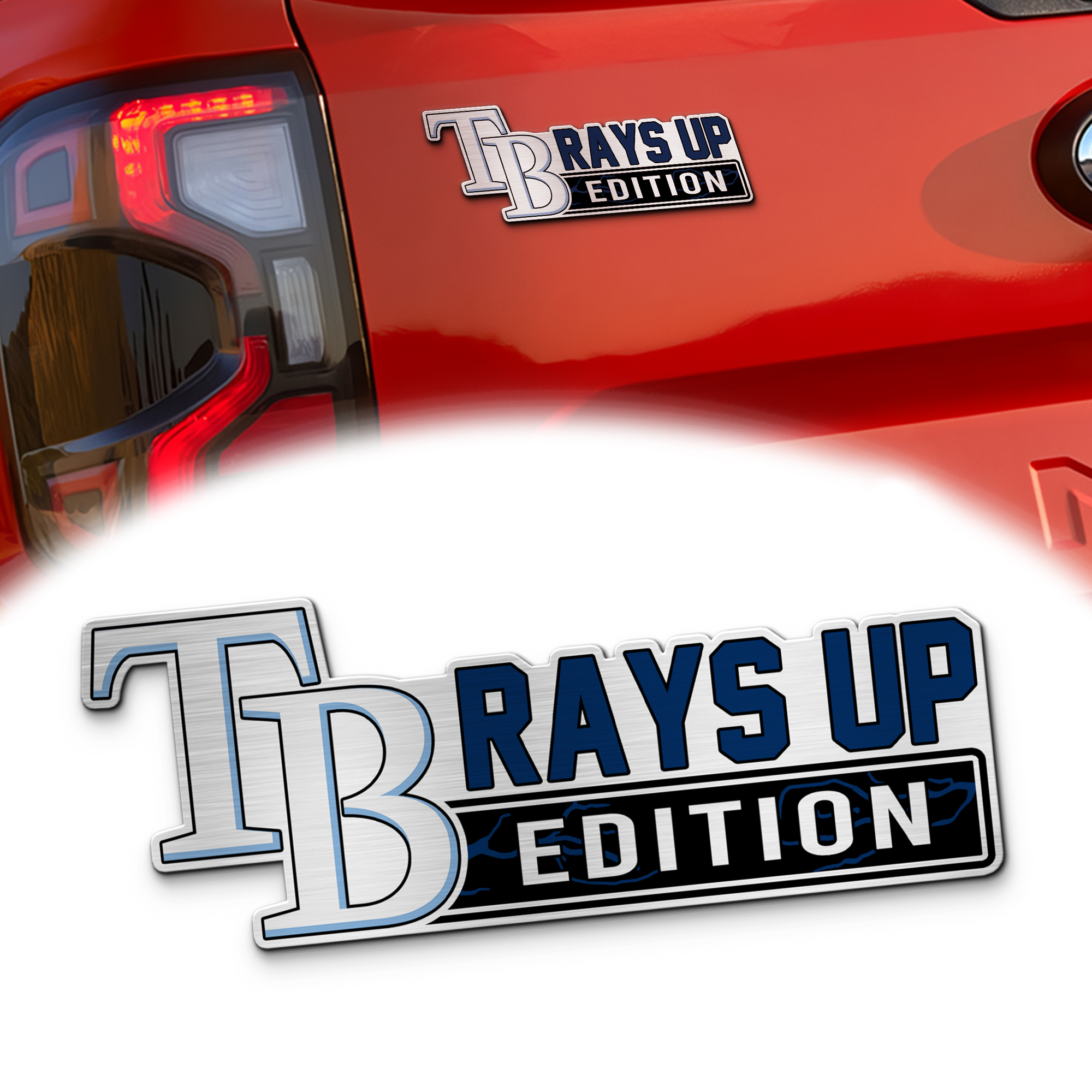 Tampa Bay Rays Car Name Emblem Badge mockup ads 2 Red (1)
