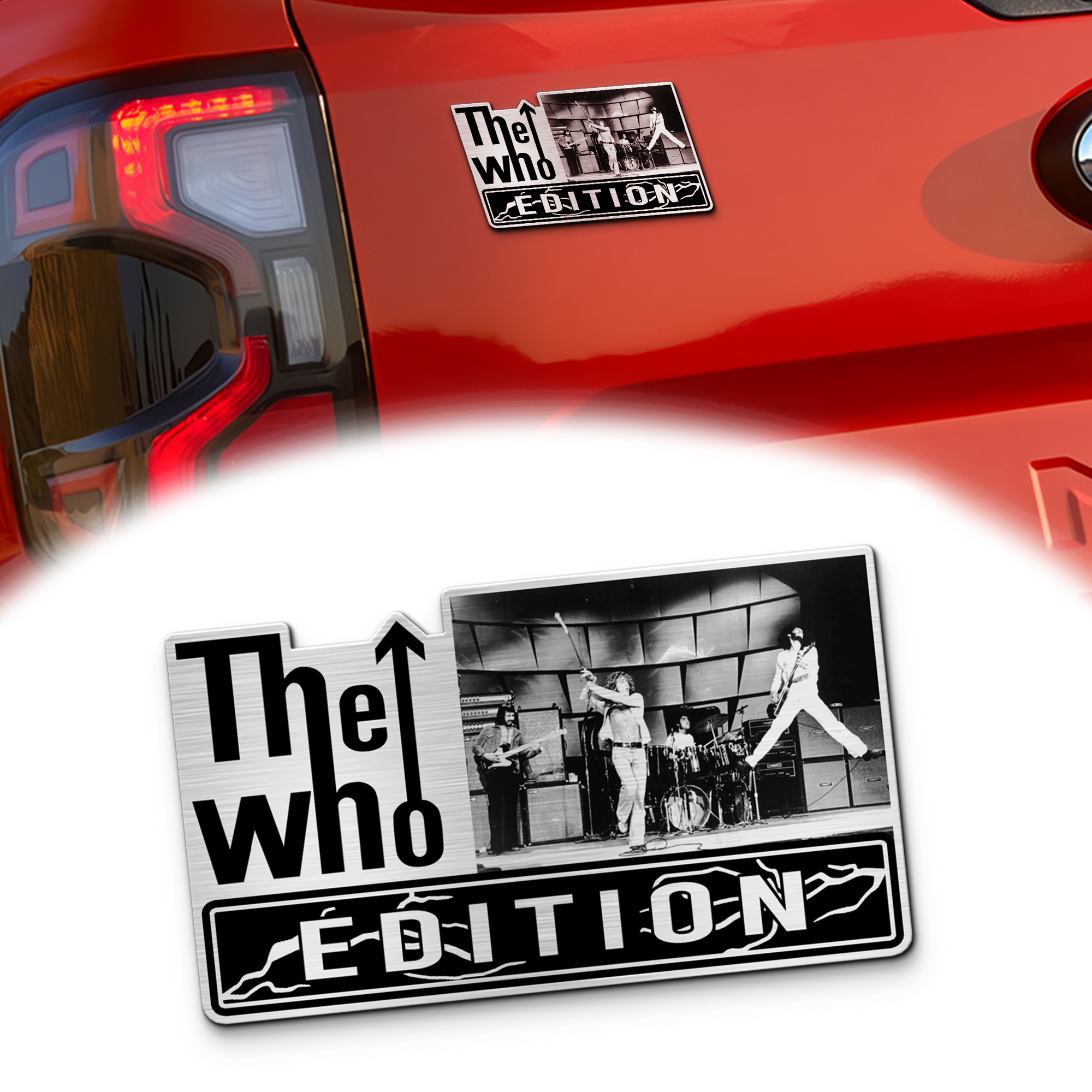 The Who Ver 2 Car Name Emblem Badge mockup ads 2 Red (1)