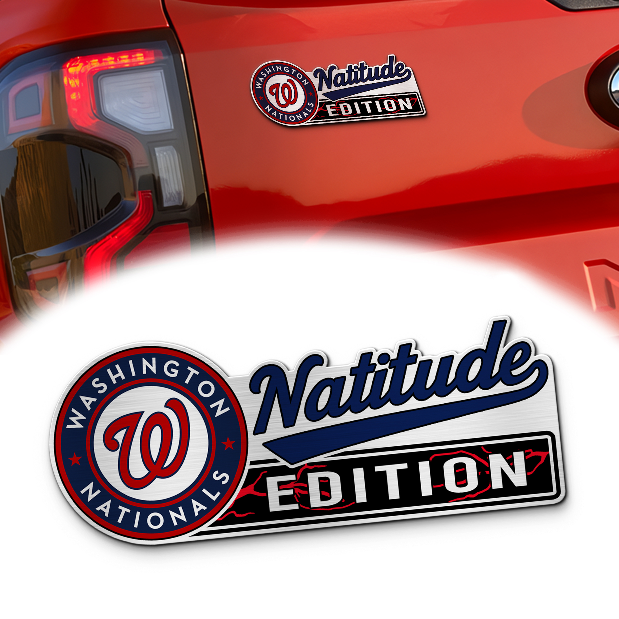 Washington Nationals Car Name Emblem Badge mockup ads 2 Red (1)
