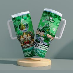 Green Bay Packers x Snoopy Christmas Stanley Tumbler 2025 – Limited Holiday Edition