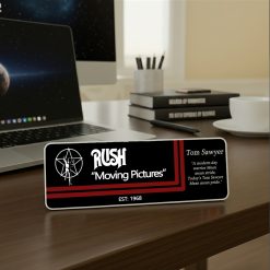 Custom Band Desk Plate