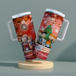 Denver Broncos x Snoopy Christmas Stanley Tumbler 2025 – Limited Holiday Edition