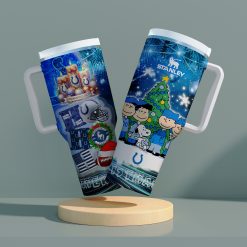 Indianapolis Colts x Snoopy Christmas Stanley Tumbler 2025 – Limited Holiday Edition