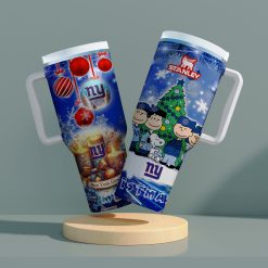 New York Giants x Snoopy Christmas Stanley Tumbler 2025 – Limited Holiday Edition