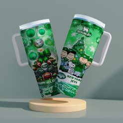 New York Jets x Snoopy Christmas Stanley Tumbler 2025 – Limited Holiday Edition