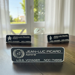 Star Trek Personalized Name Plaque