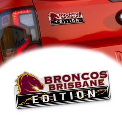 Brisbane Broncos Edition Car Emblem