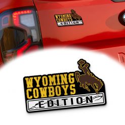 Wyoming Cowboys Edition Car Emblem