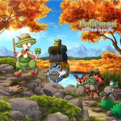 2026 Poke Wall Calendar – Anime Creature Artwork