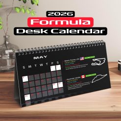 2026 F1 Calendar – Formula 1 Wall Calendar & F1 Schedule