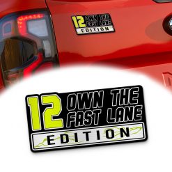 12 Racing Edition Car Emblem