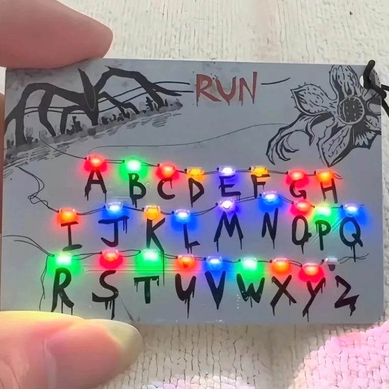 Stranger Things Letters R Stranger Things Inspired LED Alphabet Letter – Bag & Car Charm – BohoPride