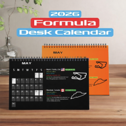 2026 F1 Calendar – Formula 1 Wall Calendar & F1 Schedule