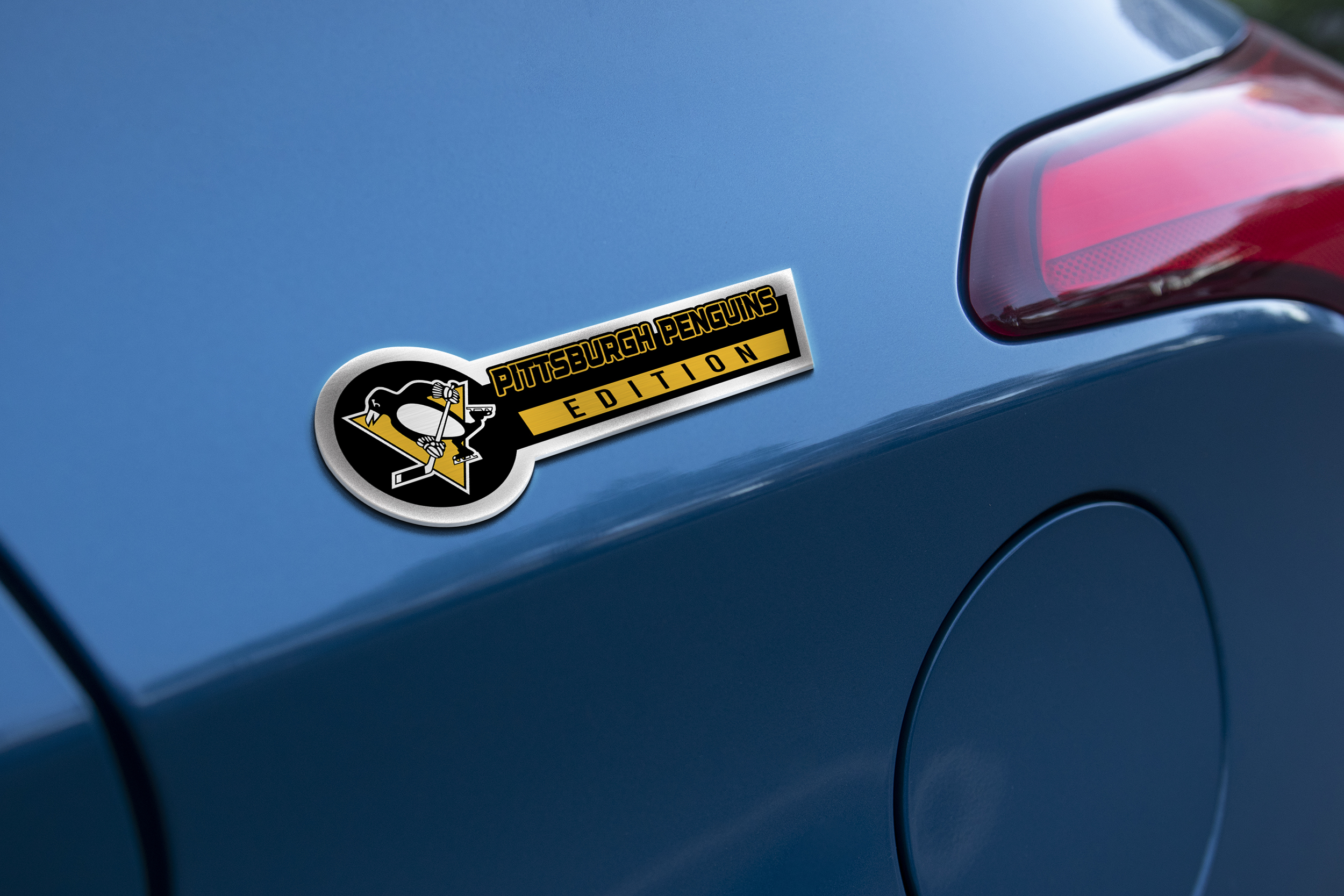 Car Name Emblem Badge mockup 1