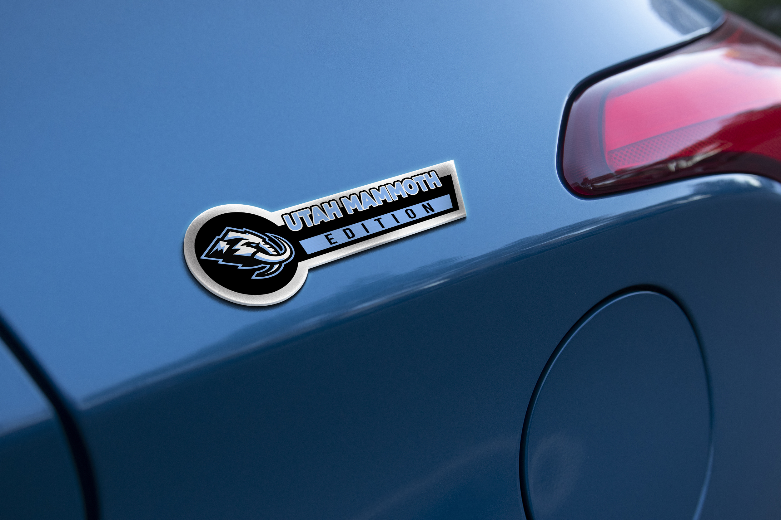 Car Name Emblem Badge mockup 1