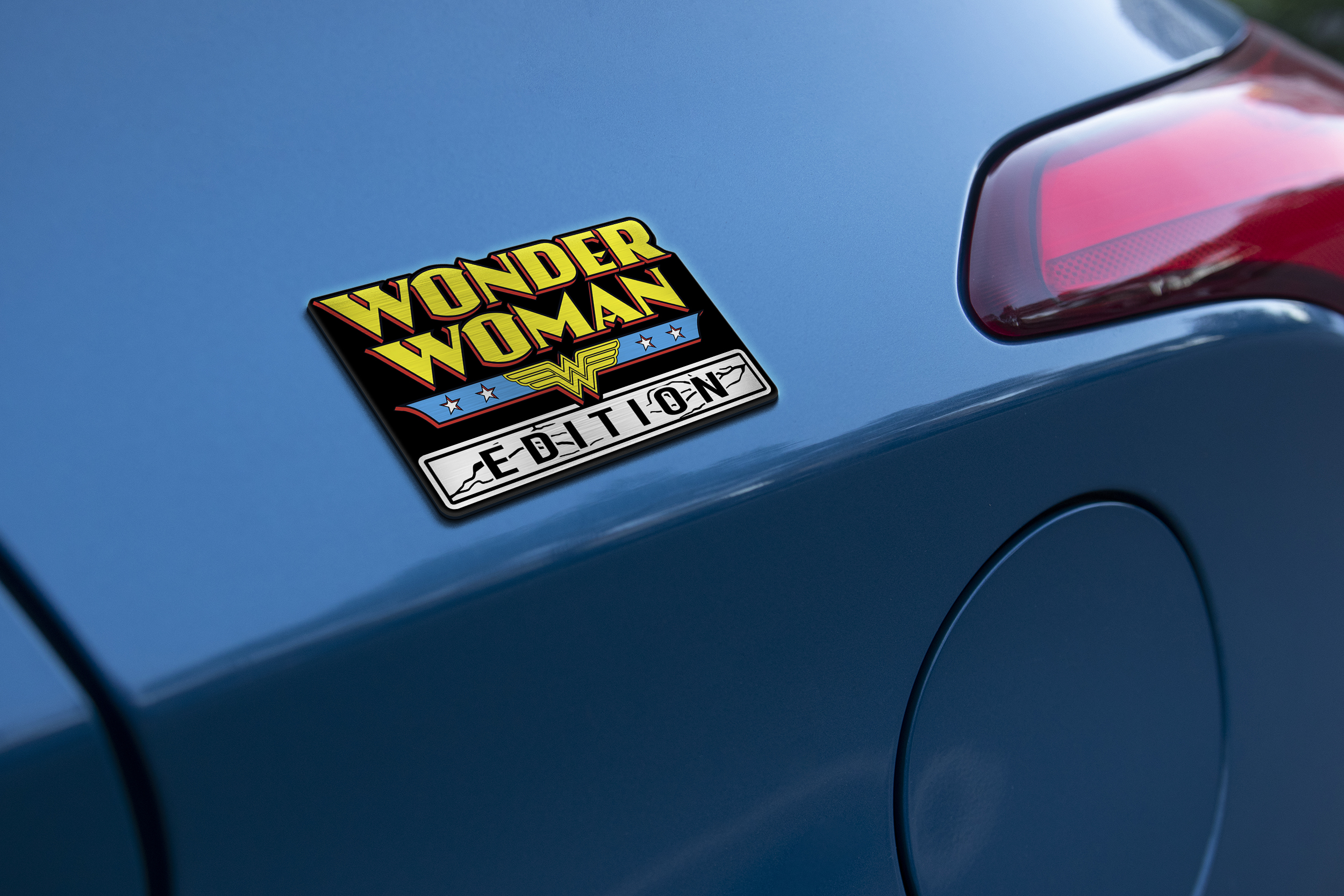 Car Name Emblem Badge mockup 1