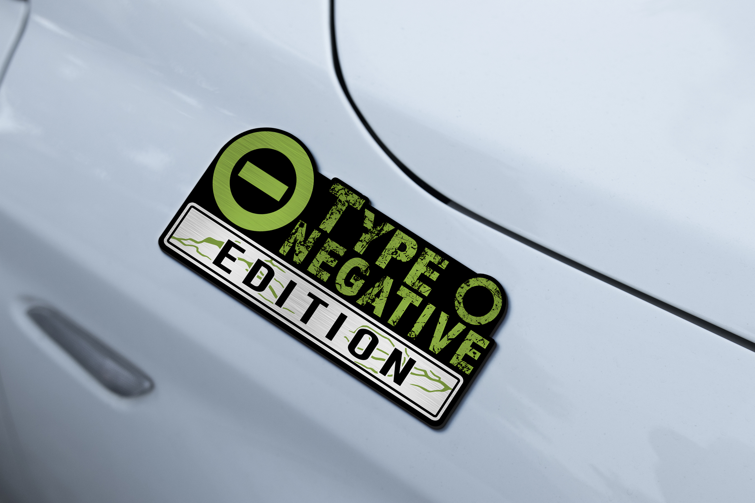 Car Name Emblem Badge mockup 2