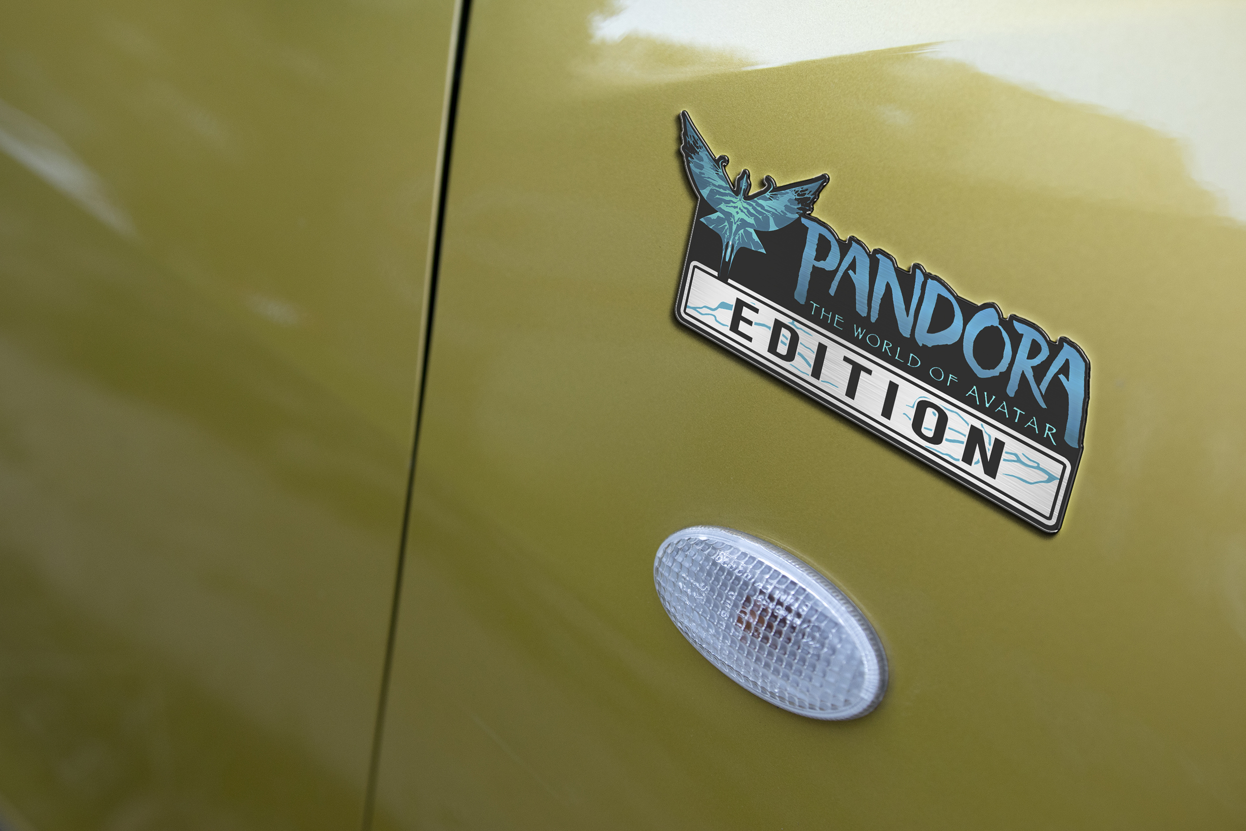 Car Name Emblem Badge mockup 3