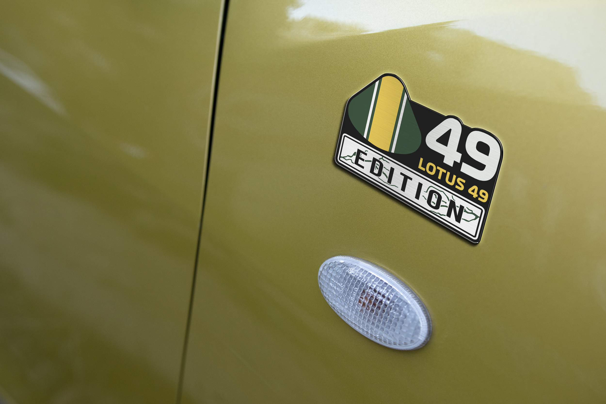 Car Name Emblem Badge mockup 3