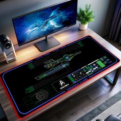 Star Trek – Miranda Class Starship Desk Mat
