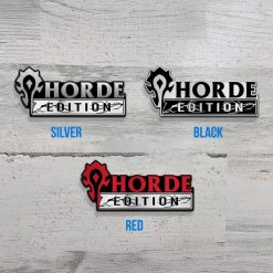 WoW Horde Edition Car Emblem