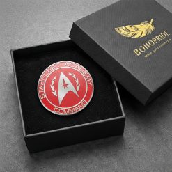 United Federation of Planets Starfleet Academy Command Button Pin