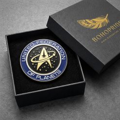 United Federation of Planets Starfleet Command Button Pin