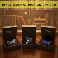 Black Sabbath Rock Button Pin