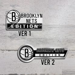 Brooklyn Nets Edition Car Emblem