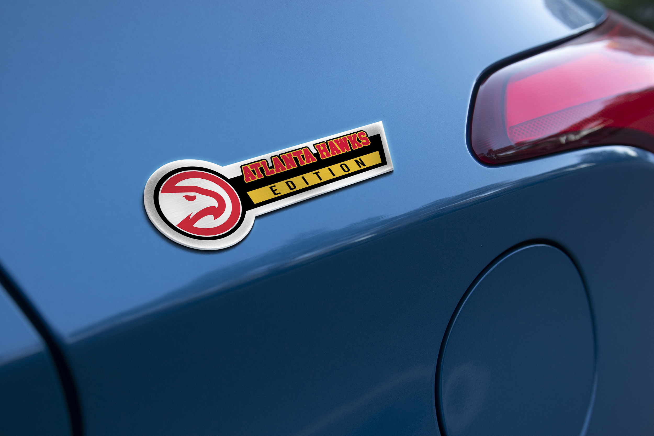 Car Name Emblem Badge mockup 1