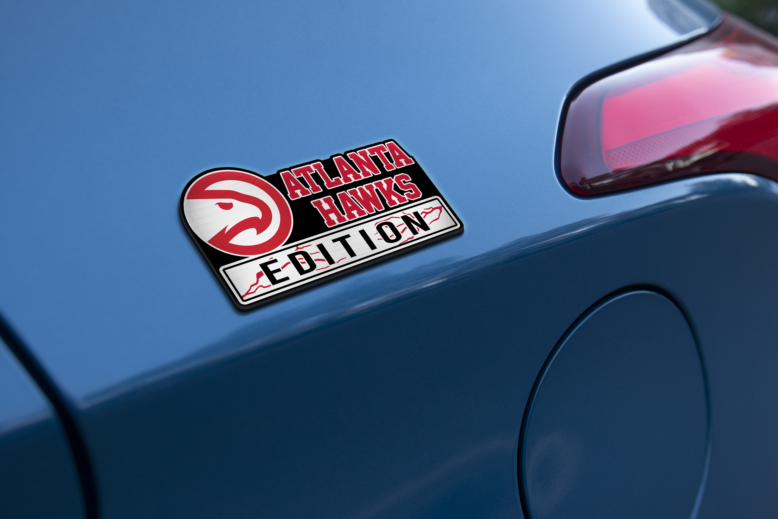 Car Name Emblem Badge mockup 1