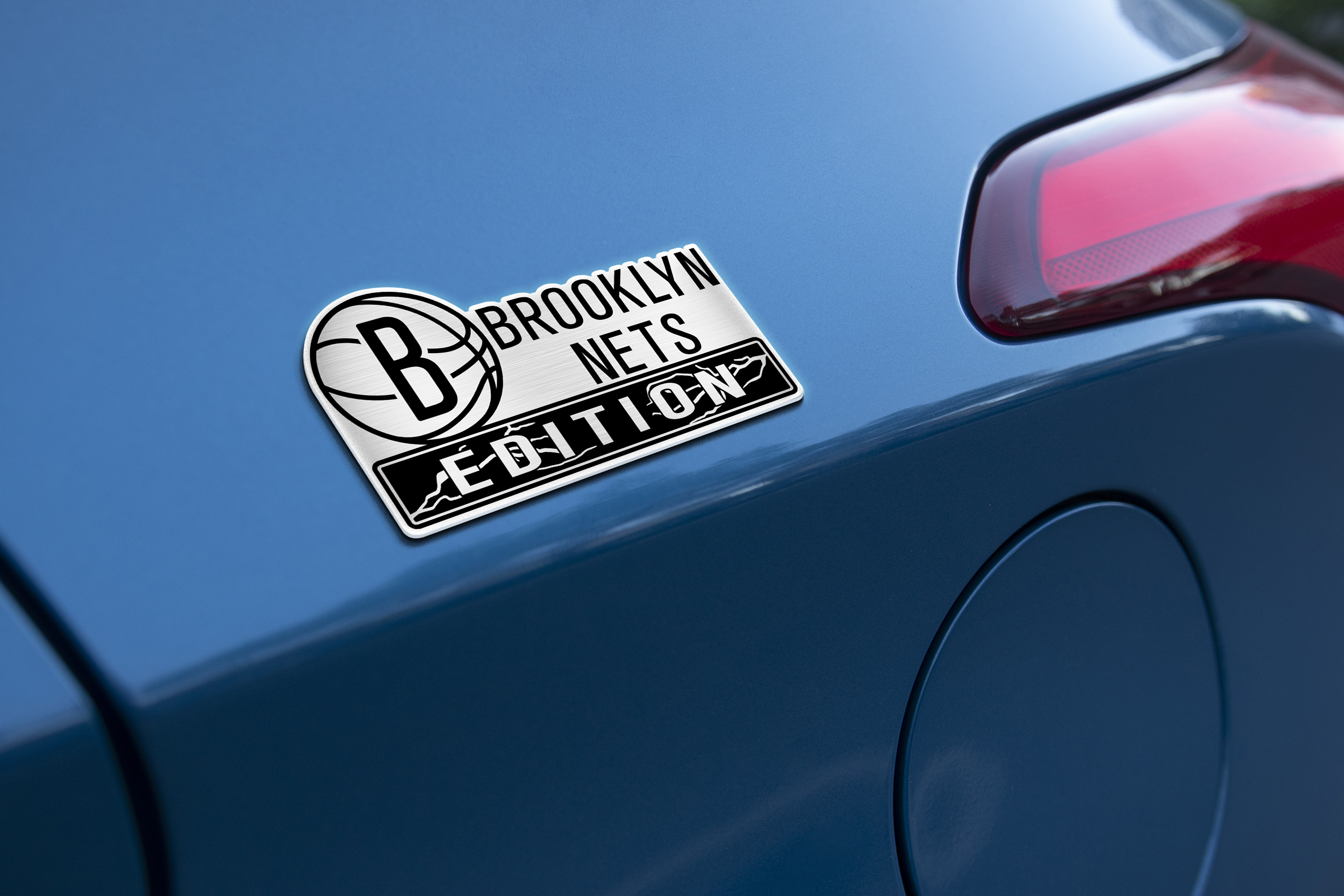 Car Name Emblem Badge mockup 1