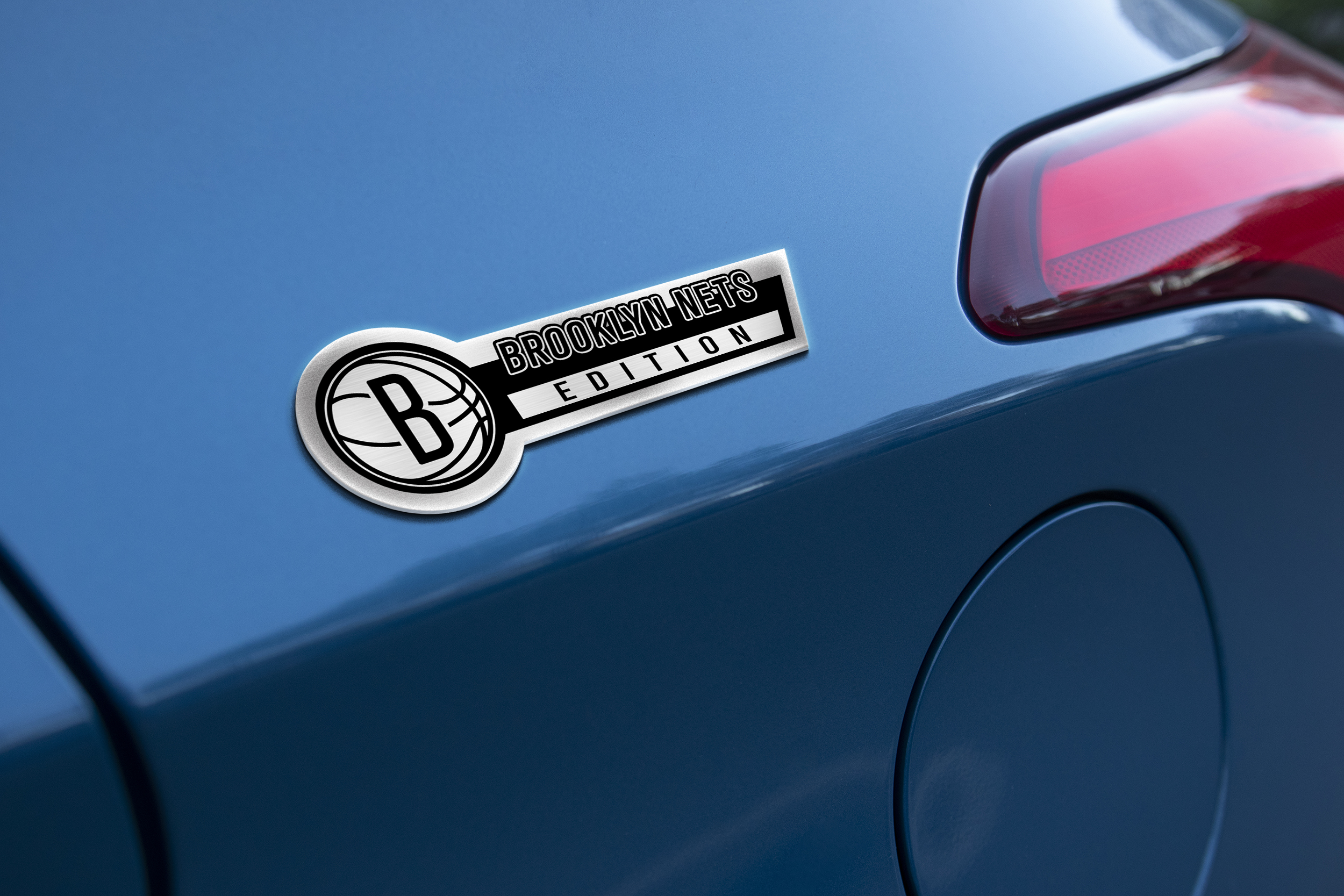 Car Name Emblem Badge mockup 1