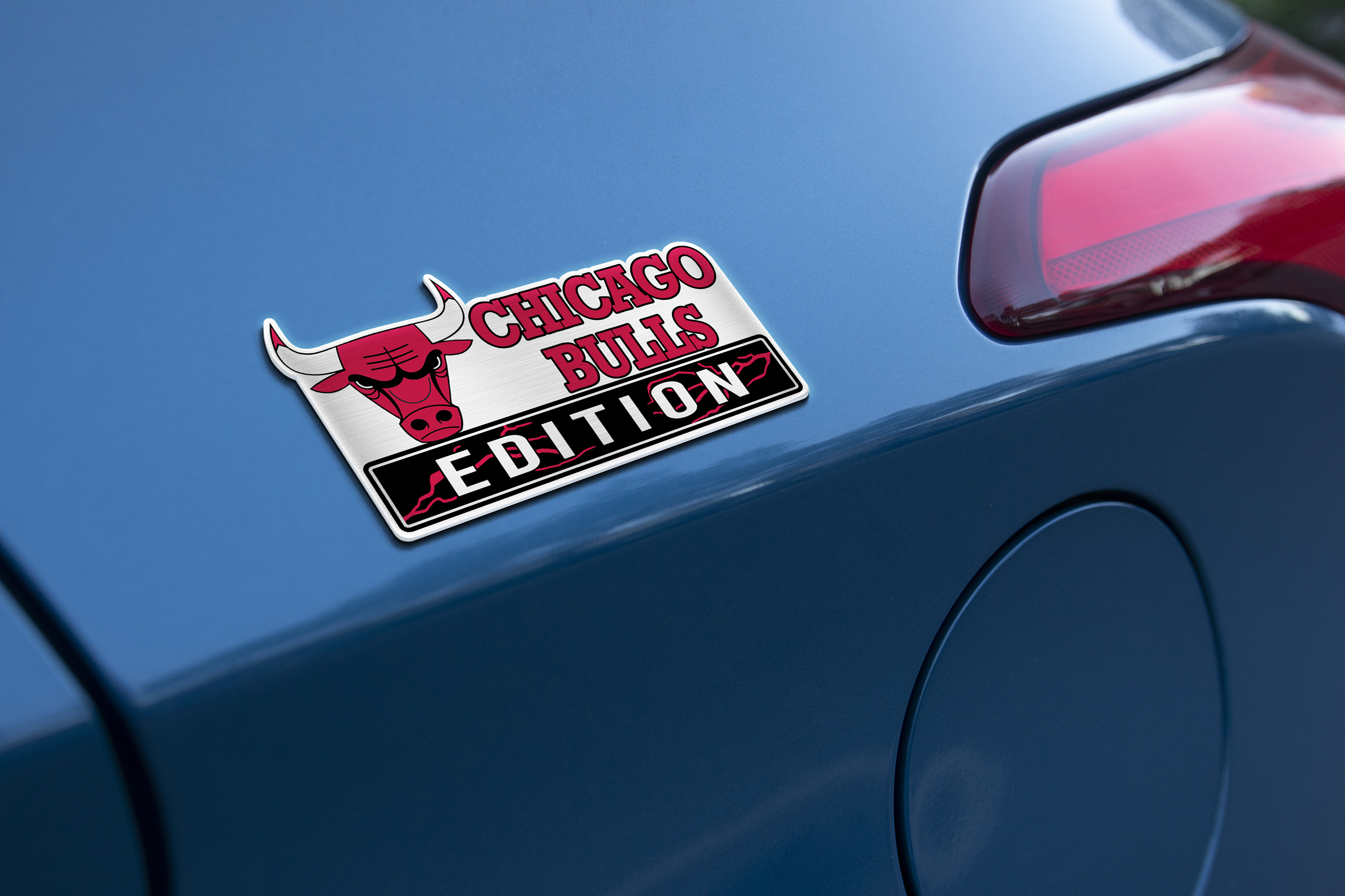 Car Name Emblem Badge mockup 1