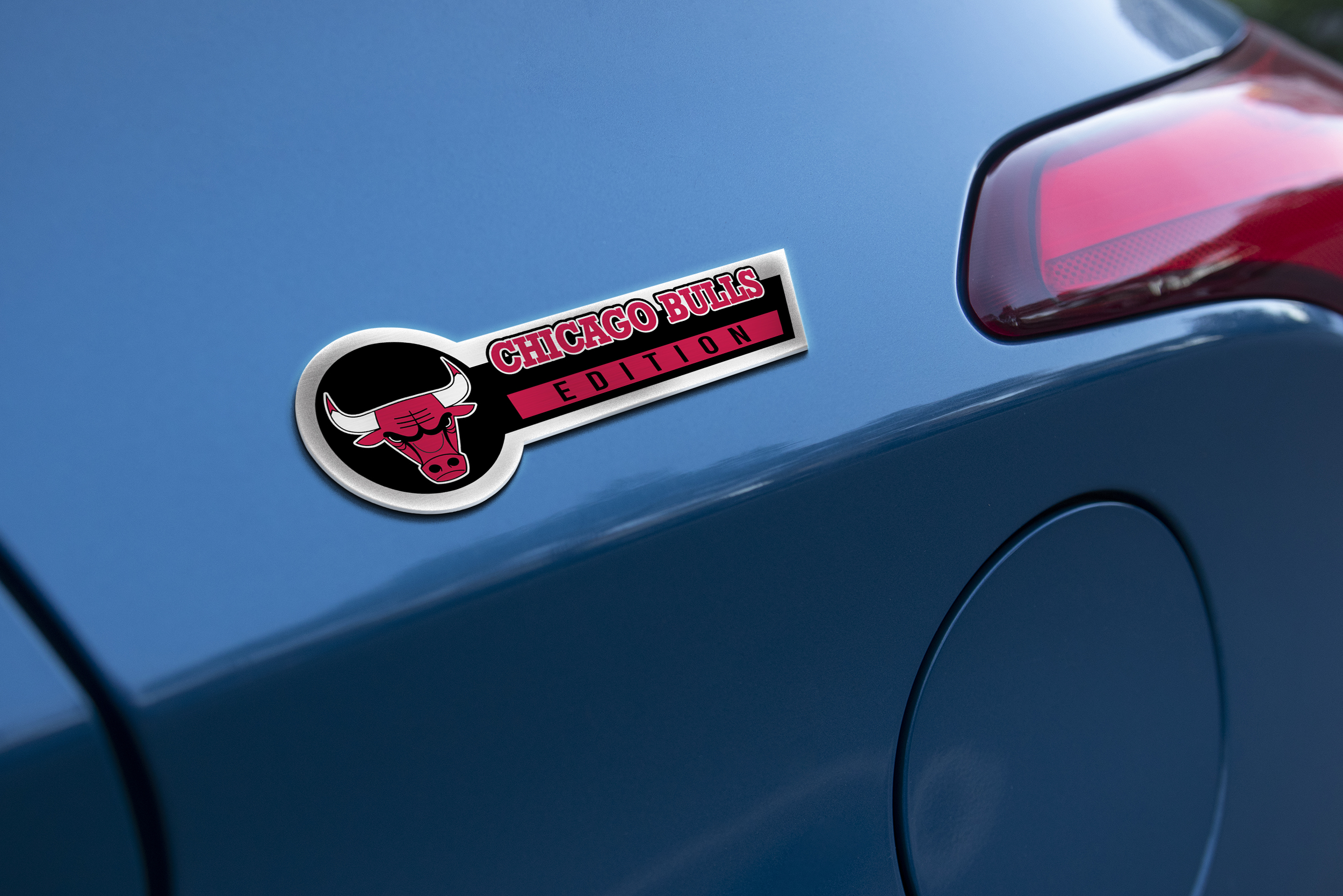 Car Name Emblem Badge mockup 1