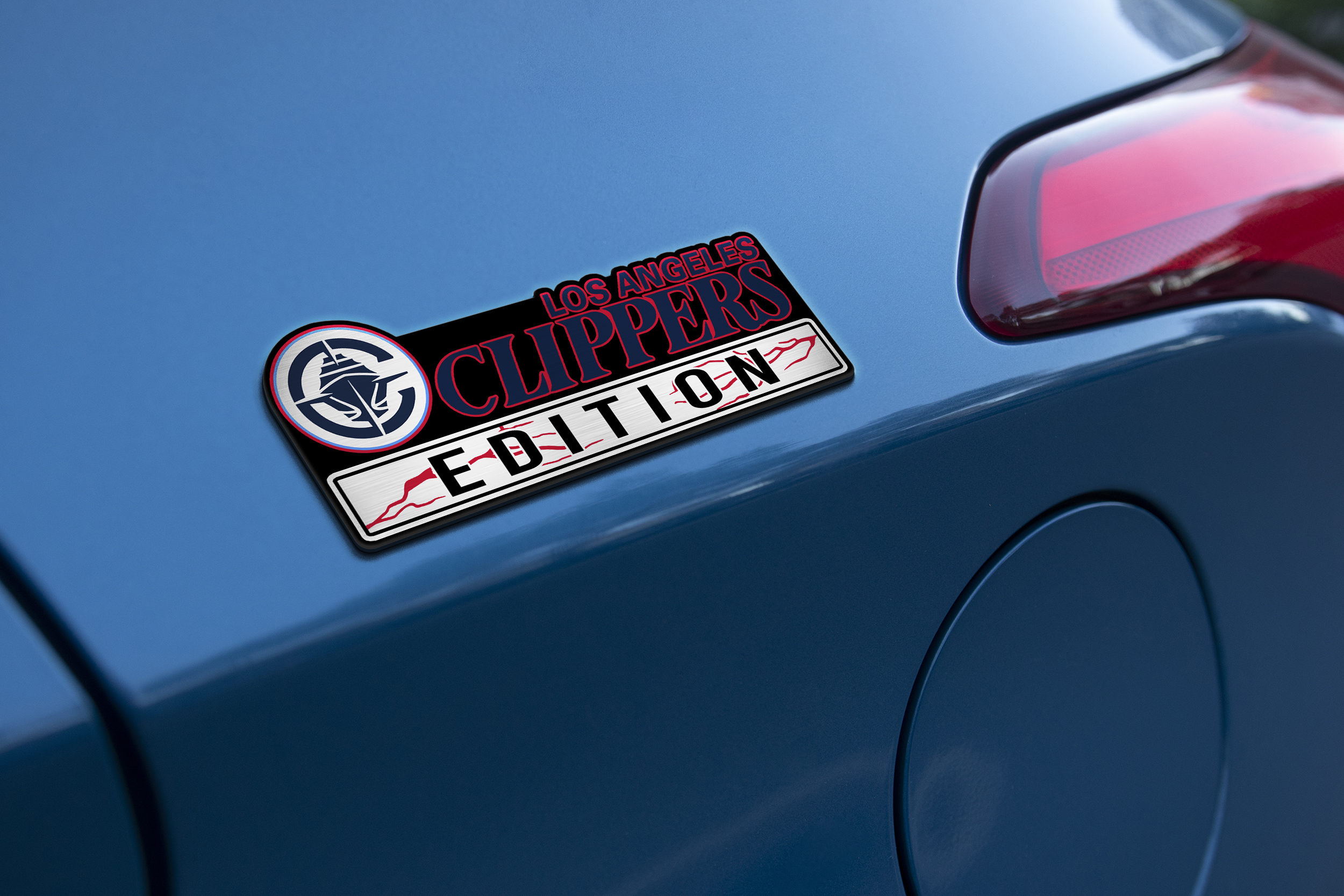 Car Name Emblem Badge mockup 1