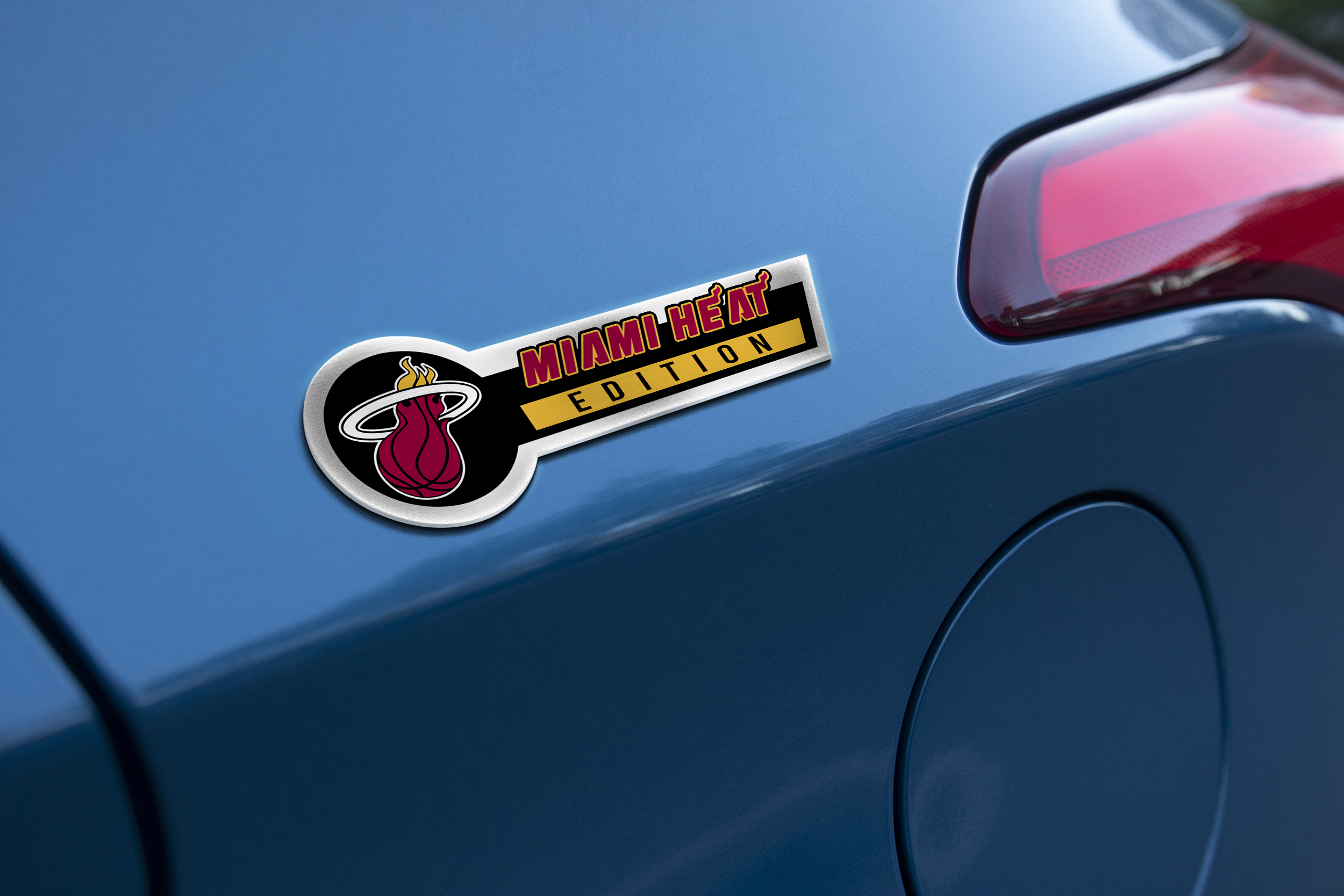 Car Name Emblem Badge mockup 1