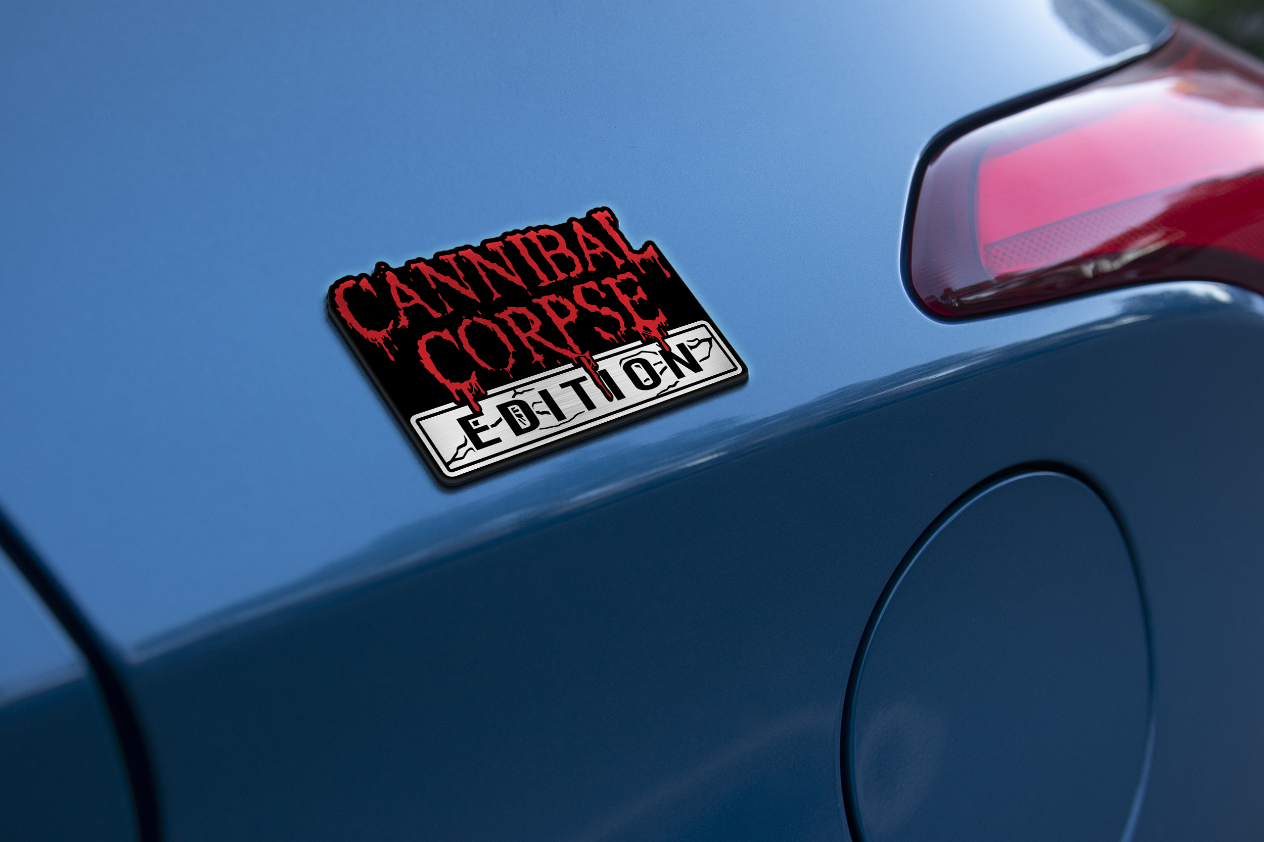 Car Name Emblem Badge mockup 1