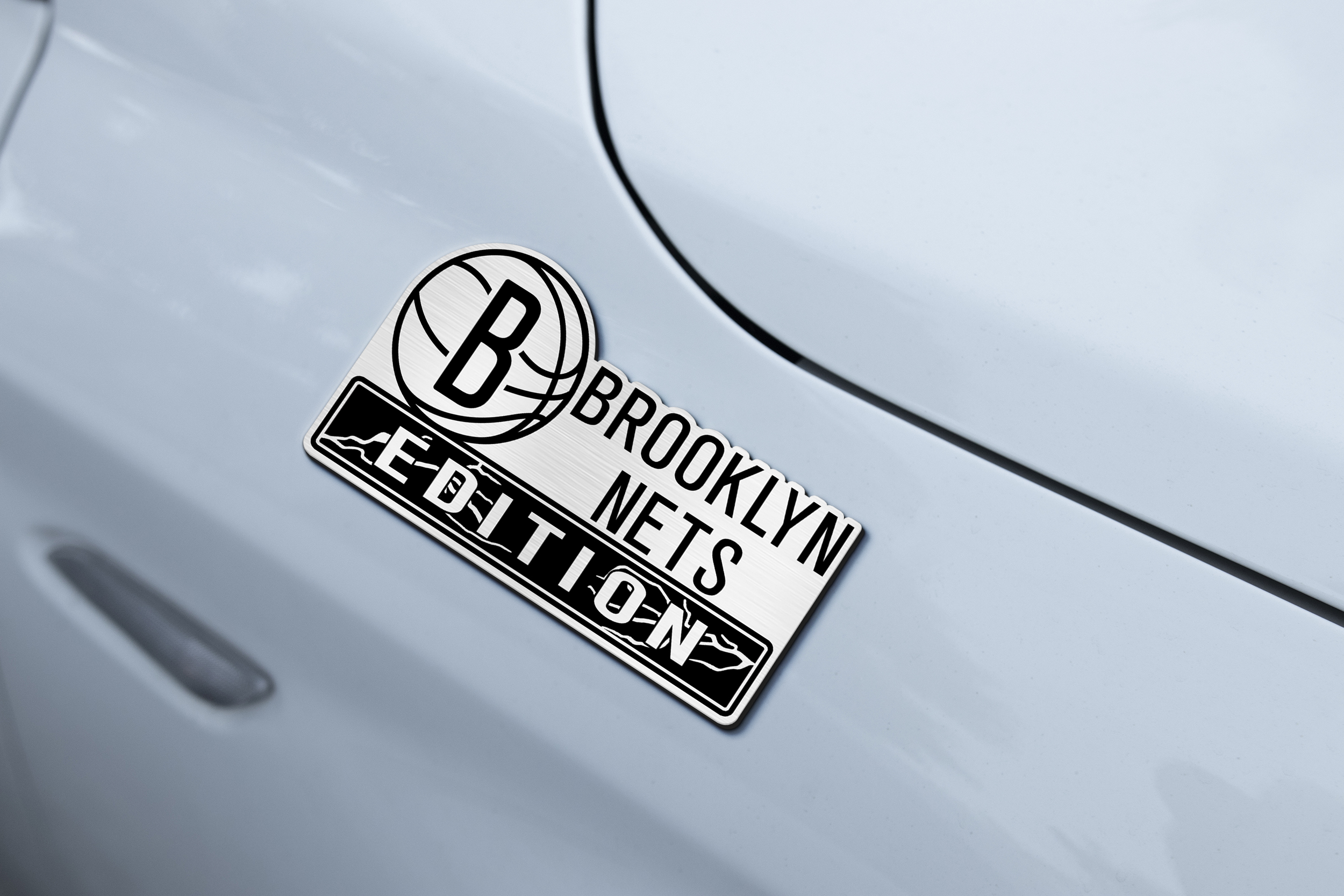 Car Name Emblem Badge mockup 2