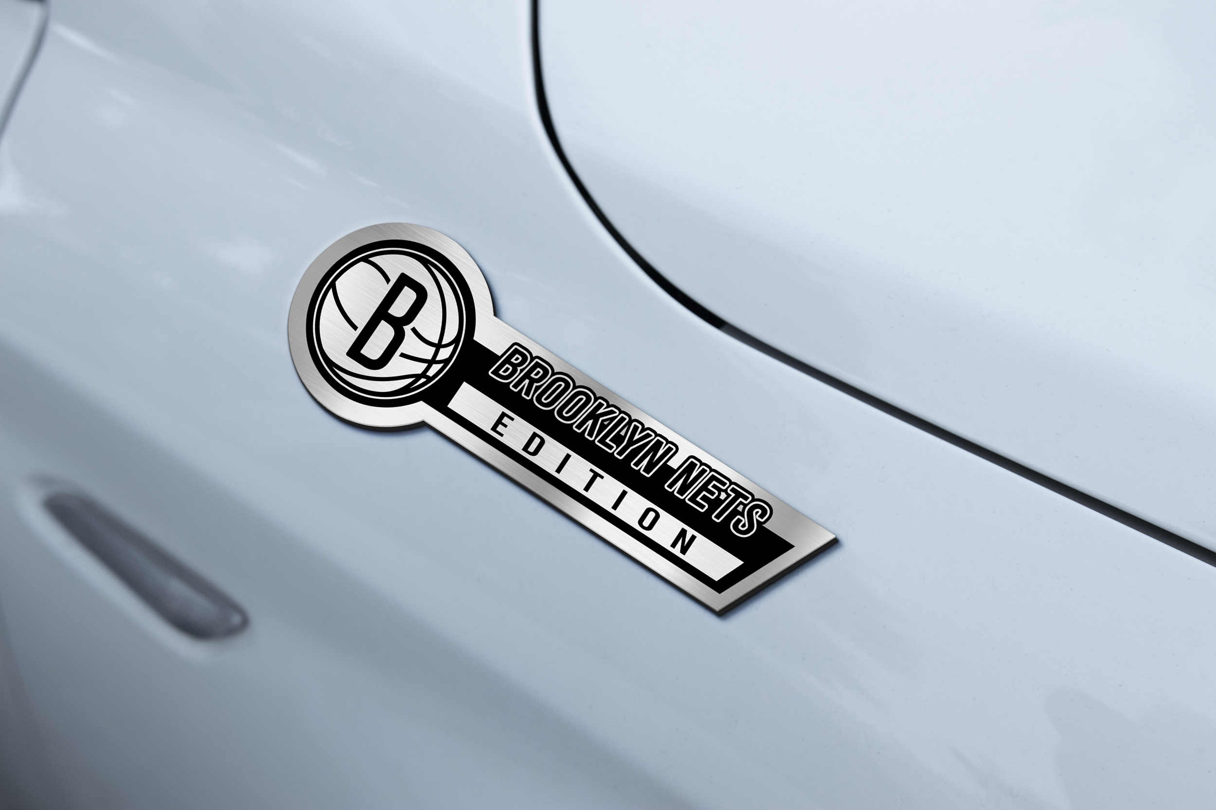 Car Name Emblem Badge mockup 2