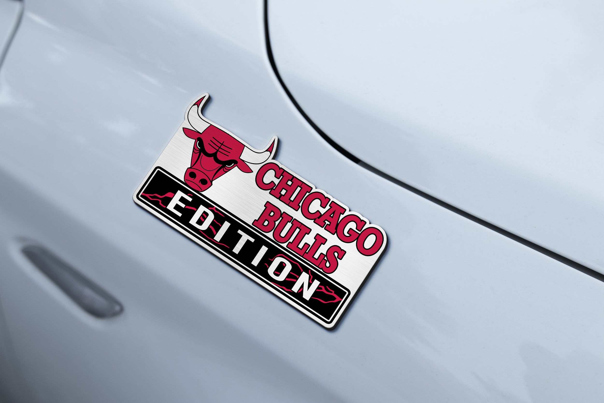 Car Name Emblem Badge mockup 2